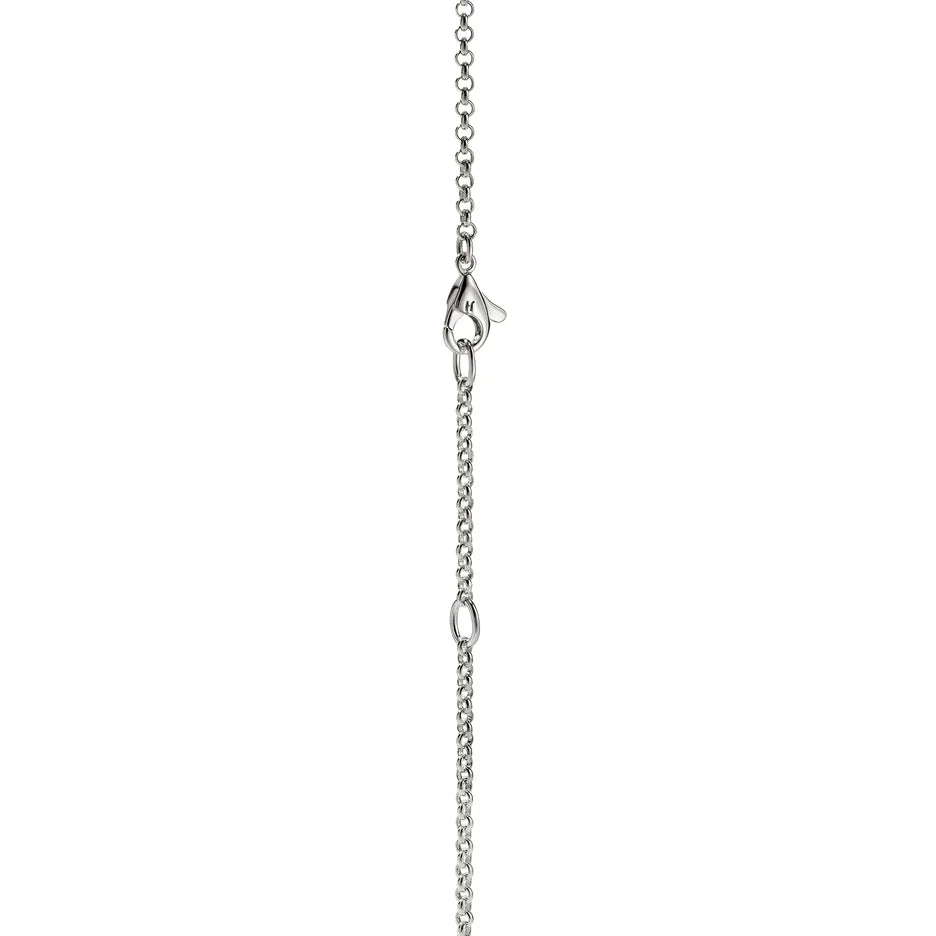 Surf Pendant Necklace, Sterling Silver, Pearl