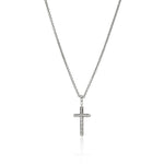 JH Essential Cross Necklace, Sterling Silver