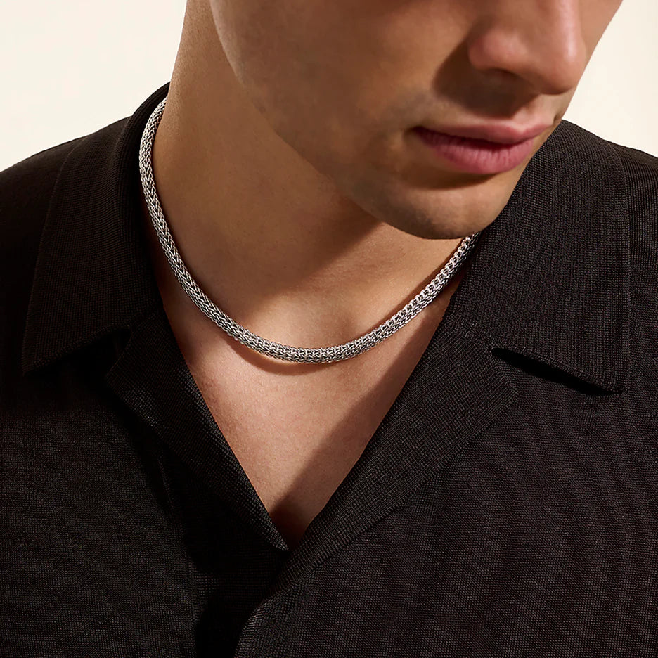 Icon Necklace, Sterling Silver, 6.5MM