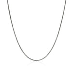 Box Chain Necklace, Sterling Silver, 1.6MM