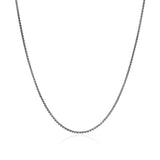 Box Chain Necklace, Sterling Silver, 1.6MM