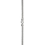 Curb Chain Necklace, Sterling Silver, 3.9MM