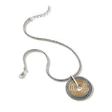 Rata Chain Pendant Necklace, Silver, Gold