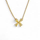 Yellow Diamond Gold Pendant