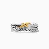 X Crossover Band Ring