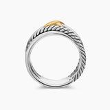 X Crossover Band Ring