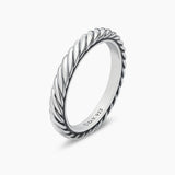 CABLE COLLECTIBLES® STACK RING Sterling Silver, 3mm