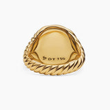 Sculpted Cable Pinky Ring 18K Yellow Gold, 13mm
