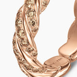 Sculpted Cable Flex Band Ring