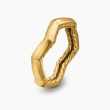 Zig Zag Stax Ring in 18K Yellow Gold, 3mm