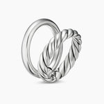 DY MERCER® TWO ROW RING Sterling Silver, 8mm