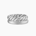 DY MERCER® TWO ROW RING Sterling Silver, 8mm