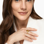 DY MERCER® COLOR STONE RING 18K Yellow Gold with Citrine, 10mm