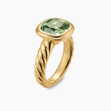 DY MERCER® COLOR STONE RING 18K Yellow Gold with Prasiolite, 10mm