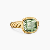 DY MERCER® COLOR STONE RING 18K Yellow Gold with Prasiolite, 10mm