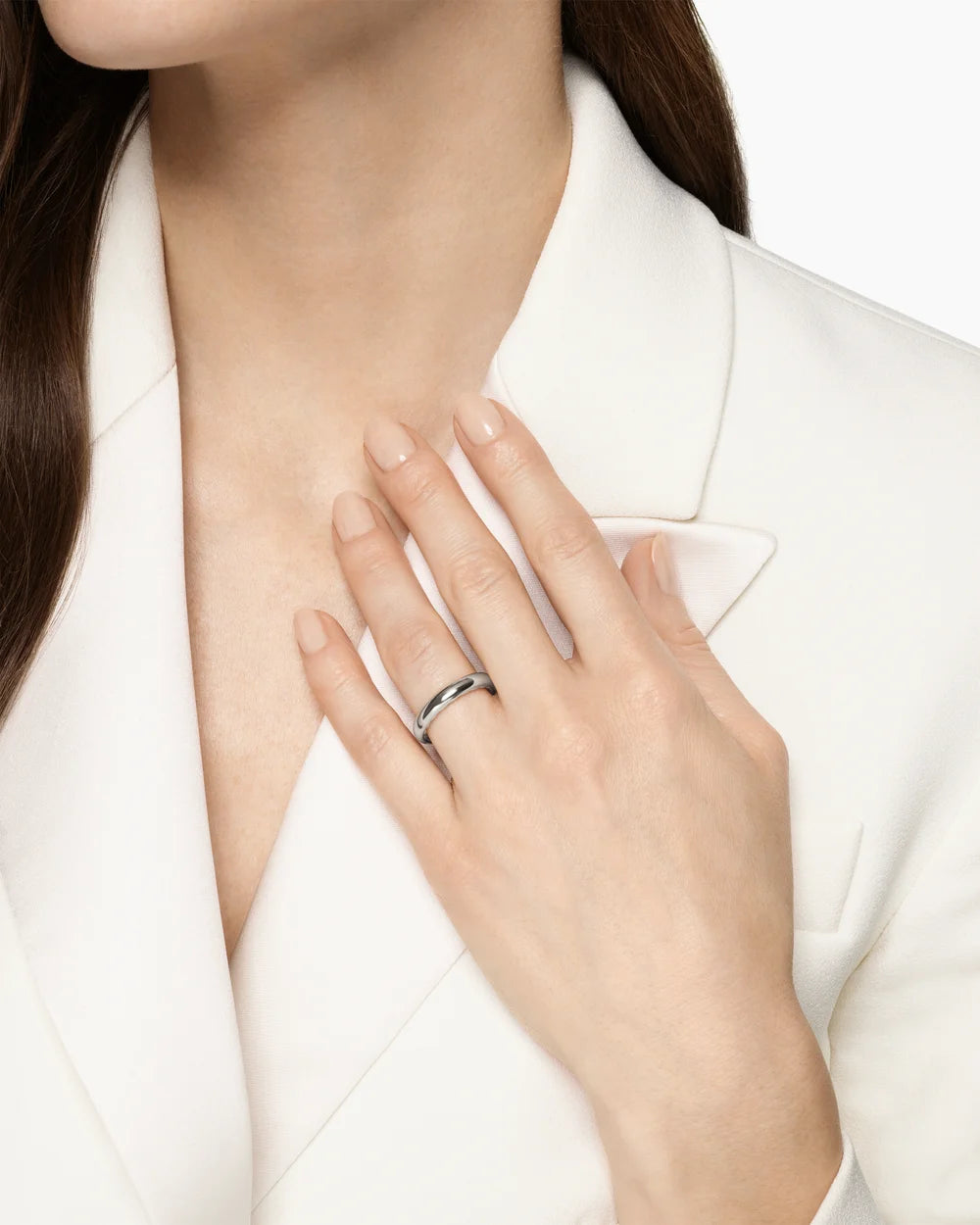 DY MERCER® BAND RING Sterling Silver, 3.7mm