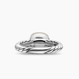 DY Mercer® Color Stone Ring Sterling Silver with 18K Yellow Gold and Champagne Citrine, 7mm