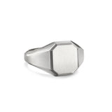 Streamline® Signet Ring in Sterling Silver, 14mm