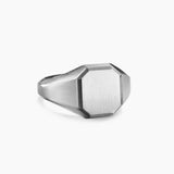 STREAMLINE® SIGNET RING Sterling Silver, 14mm