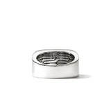 Icon 50 Ring, Sterling Silver, Black Onyx