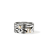 Legends Ring, Gold, Sterling Silver, 11.5MM