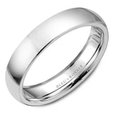 Bleu Royale 5mm Men’s Wedding Band in Platinum