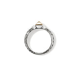 Icon Stud Ring, Gold, Sterling Silver, 5MM