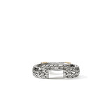 JH Essential Pave Ring, Gold, Sterling Silver, Diamonds, 5MM