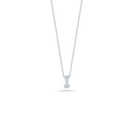 18K WHITE GOLD TINY TREASURES DIAMOND LOVE LETTER “I” NECKLACE