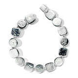 Classico Hammered Surface Flexible Bracelet 925 silver