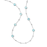 Lollipop Ball & Stone Station Necklace