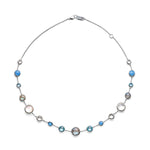 Lollitini Short Necklace 925 silver in Lucente