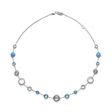 Lollitini Short Necklace 925 silver in Lucente