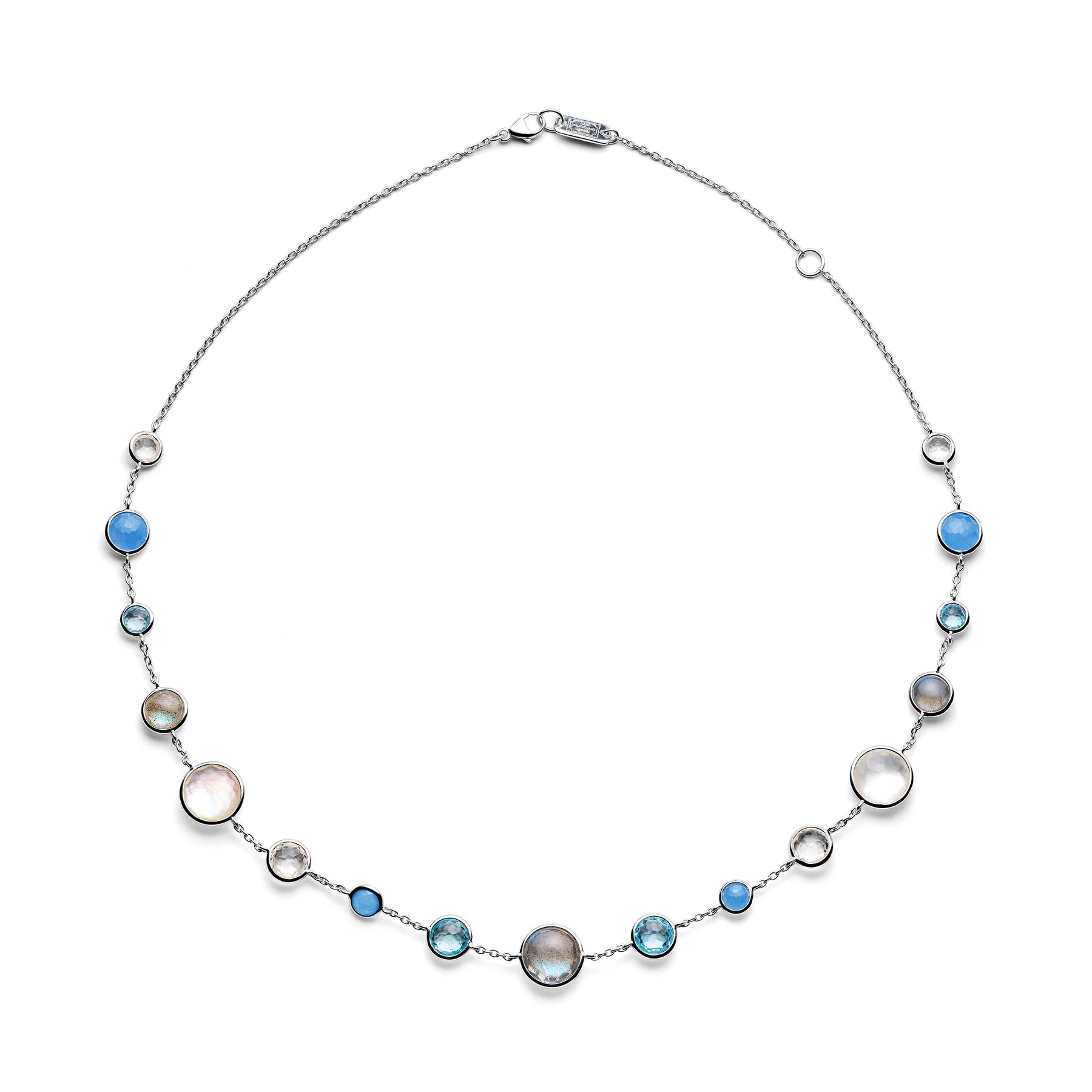 Lollitini Short Necklace 925 silver in Lucente