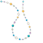 Lollitini Long Necklace 925 silver in Limpido