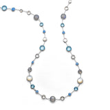 Lollitini Long Necklace 925 silver in Lucente