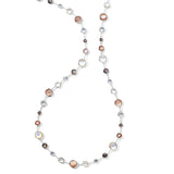Sterling Silver Lollitini Long Necklace in Sabbia