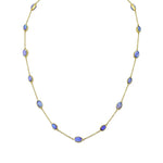 Multi Station Double Sided Opal Necklace