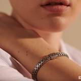 Icon Bracelet, Sterling Silver, 7.5MM
