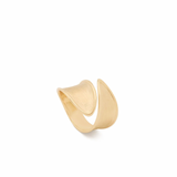 18K Yellow Gold Lunaria Twist Ring