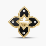 VENETIAN PRINCESS DIAMOND AND ENAMEL FLOWER RING
