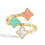 Venetian Princess Multi-Stone Bypass Ring