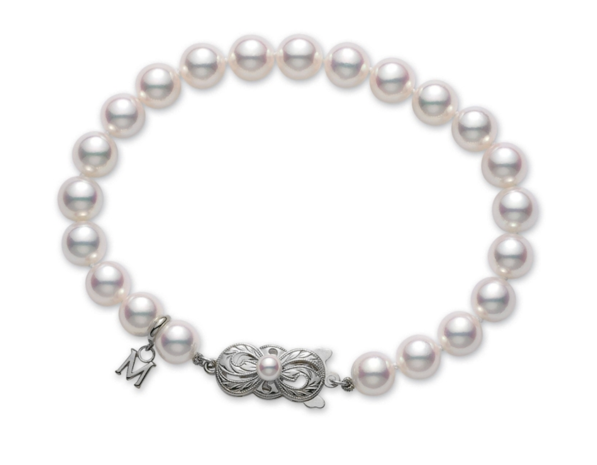 Everyday Essentials Single Strand Pearl Bracelet