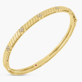 Love in Verona  Ridged Bangle