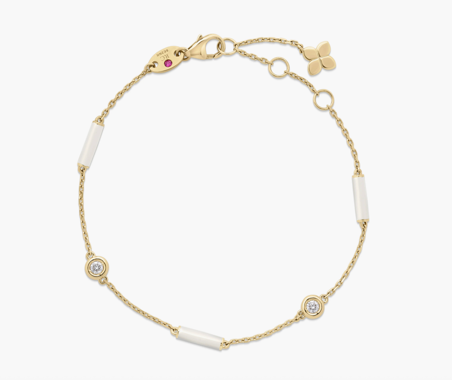 Diamonds by the Inch  Bar and Bezel Station Bracelet
