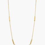 Designer Gold Bar Necklace