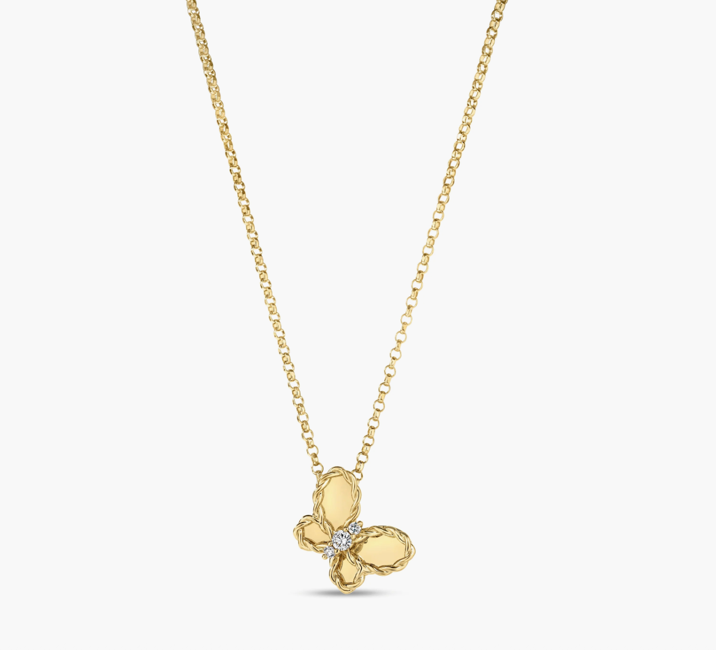 Jasmine Butterfly Necklace