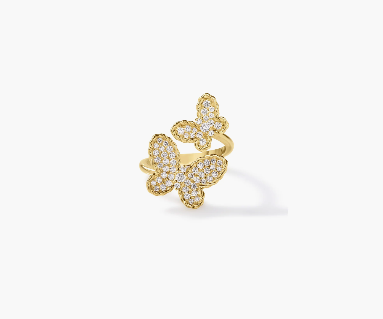 Jasmine Double Butterfly Ring
