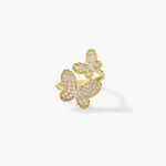 Jasmine Double Butterfly Ring