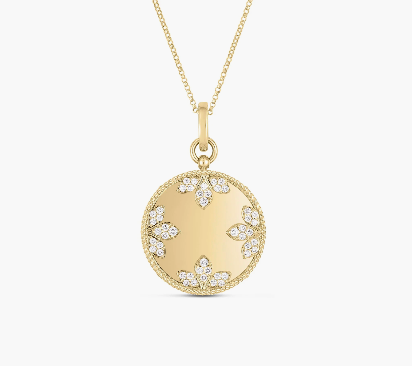 Venetian Medallions Large Pendant Necklace